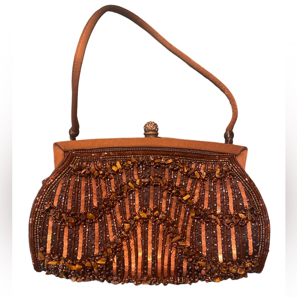 Rodo Sparkly Vintage Wrist Bag
